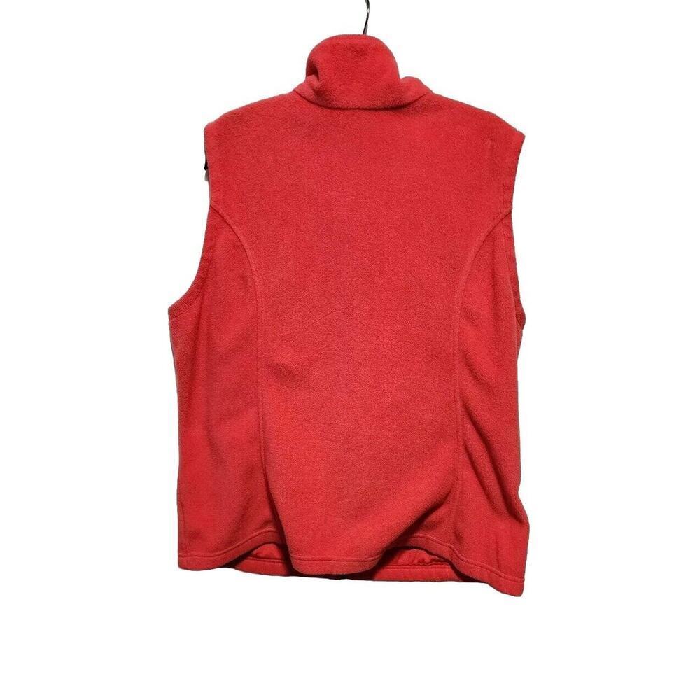 Columbia Womens Micro Fleece Vest Jacket Full Zip SIZE XL - Picture 2 of 7
